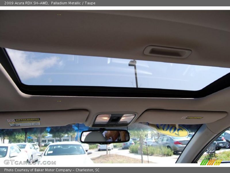Palladium Metallic / Taupe 2009 Acura RDX SH-AWD