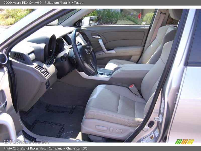 Palladium Metallic / Taupe 2009 Acura RDX SH-AWD