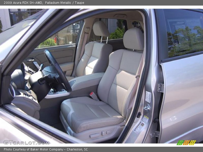 Palladium Metallic / Taupe 2009 Acura RDX SH-AWD