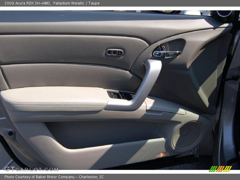 Palladium Metallic / Taupe 2009 Acura RDX SH-AWD
