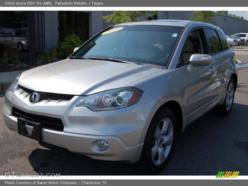 Palladium Metallic / Taupe 2009 Acura RDX SH-AWD