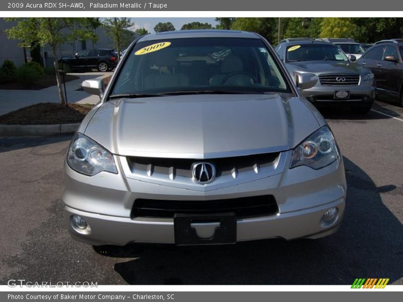 Palladium Metallic / Taupe 2009 Acura RDX SH-AWD