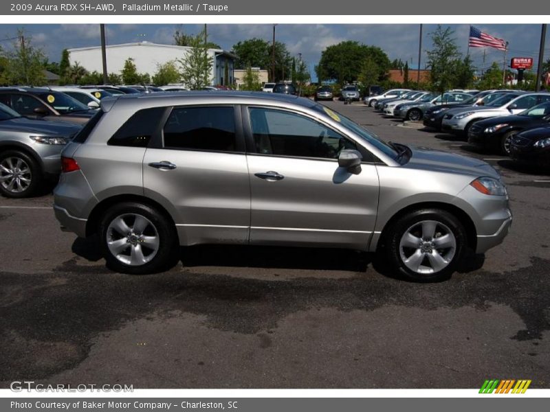 Palladium Metallic / Taupe 2009 Acura RDX SH-AWD