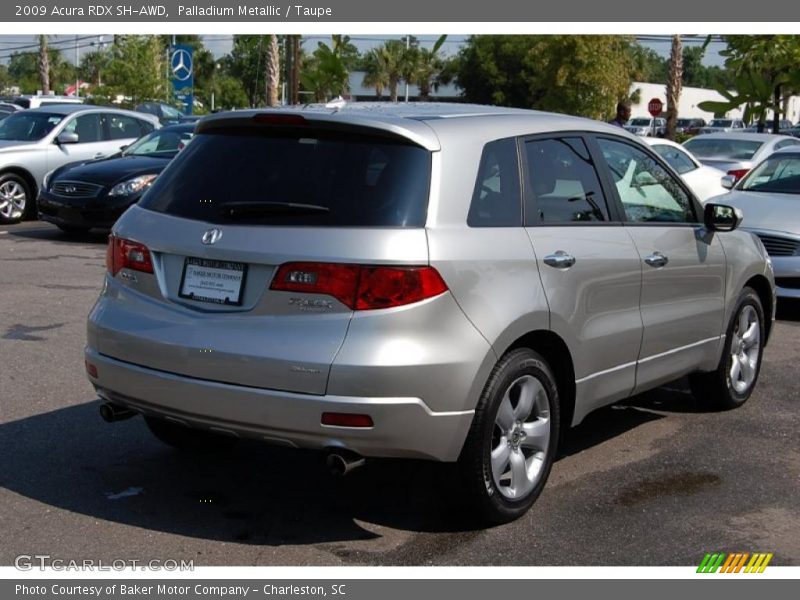 Palladium Metallic / Taupe 2009 Acura RDX SH-AWD