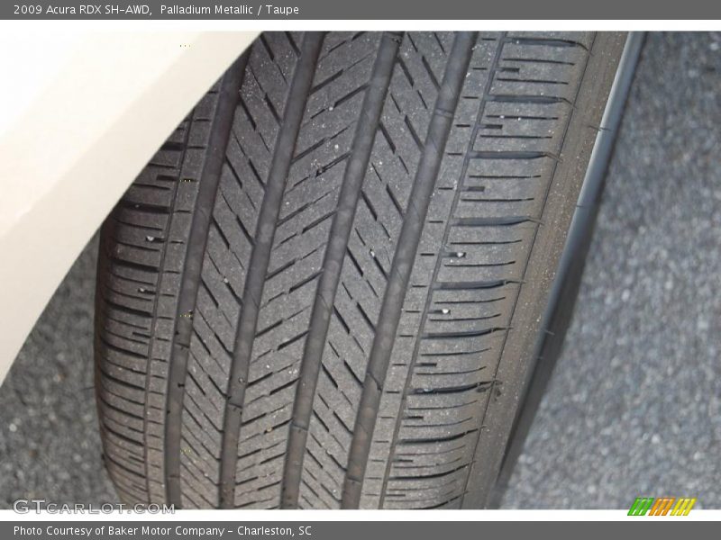 Palladium Metallic / Taupe 2009 Acura RDX SH-AWD