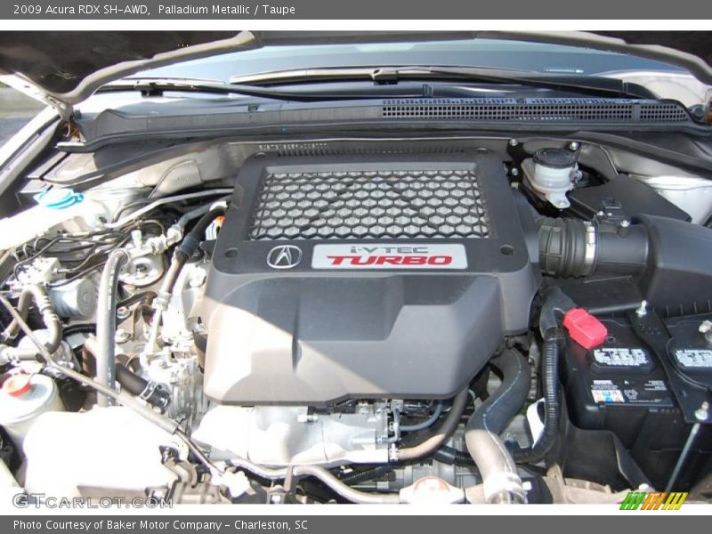 Palladium Metallic / Taupe 2009 Acura RDX SH-AWD