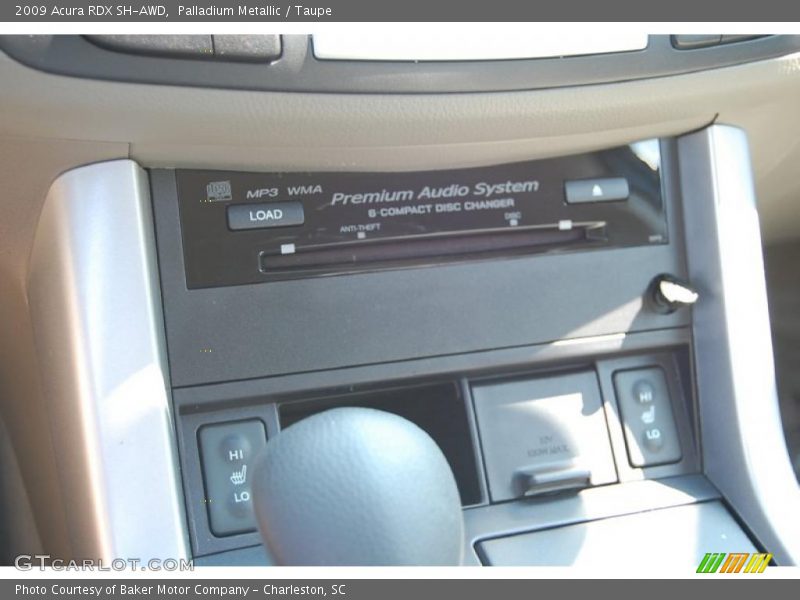 Palladium Metallic / Taupe 2009 Acura RDX SH-AWD