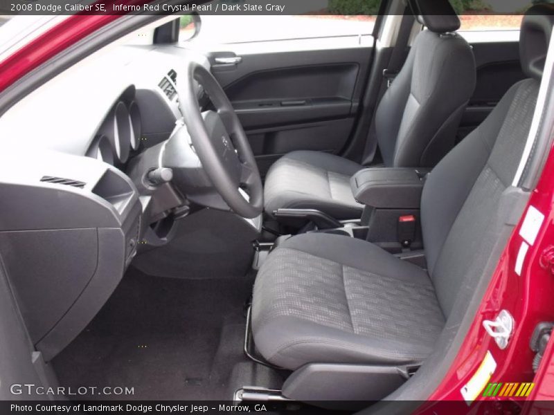 Inferno Red Crystal Pearl / Dark Slate Gray 2008 Dodge Caliber SE