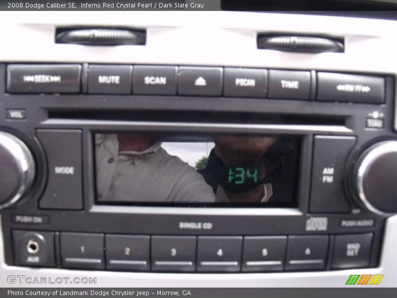 Inferno Red Crystal Pearl / Dark Slate Gray 2008 Dodge Caliber SE