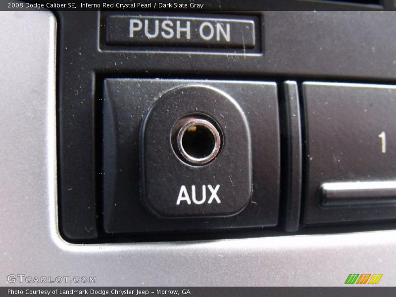 Inferno Red Crystal Pearl / Dark Slate Gray 2008 Dodge Caliber SE