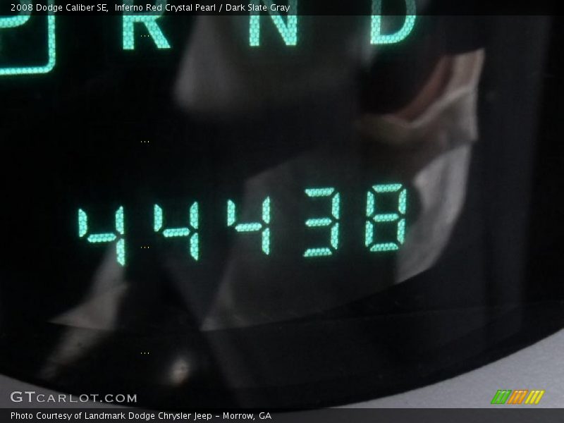 Inferno Red Crystal Pearl / Dark Slate Gray 2008 Dodge Caliber SE