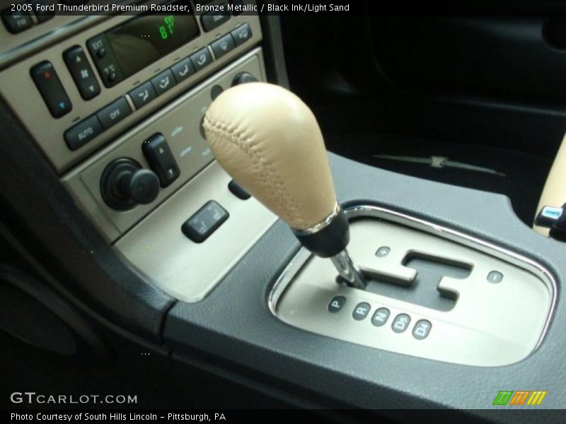 Bronze Metallic / Black Ink/Light Sand 2005 Ford Thunderbird Premium Roadster