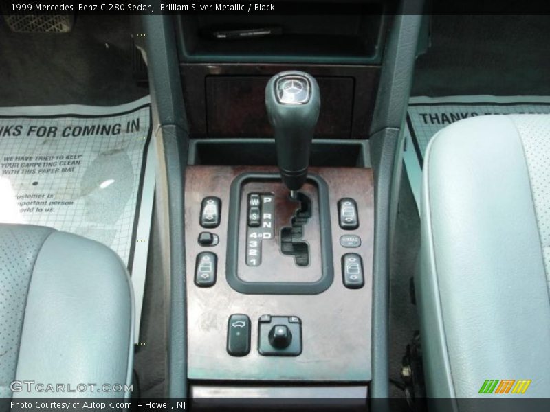 Brilliant Silver Metallic / Black 1999 Mercedes-Benz C 280 Sedan