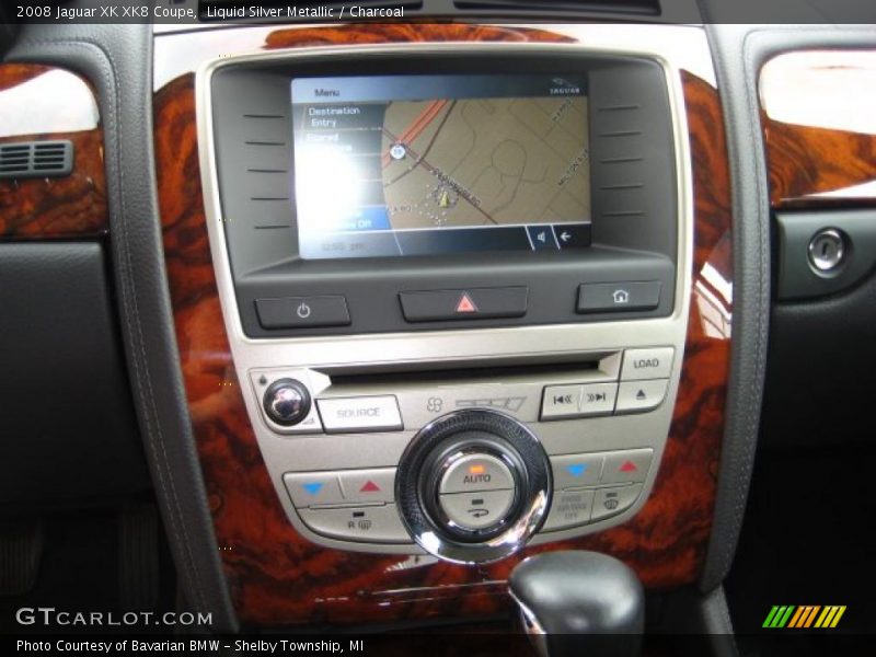 Liquid Silver Metallic / Charcoal 2008 Jaguar XK XK8 Coupe