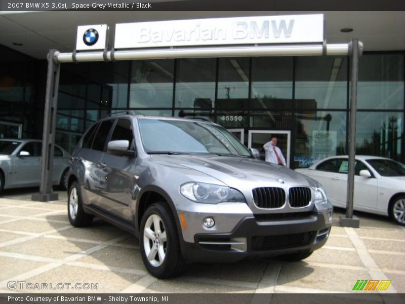 Space Grey Metallic / Black 2007 BMW X5 3.0si