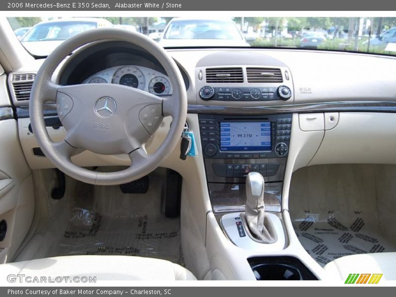 Alabaster White / Stone 2006 Mercedes-Benz E 350 Sedan