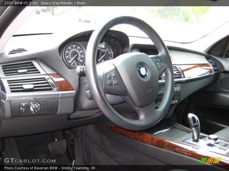 Space Grey Metallic / Black 2007 BMW X5 3.0si
