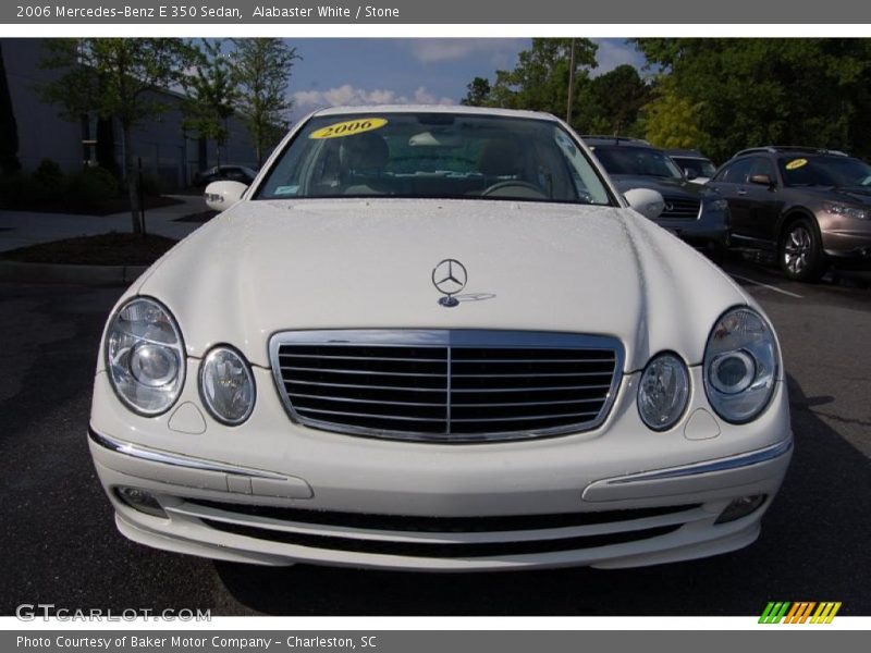 Alabaster White / Stone 2006 Mercedes-Benz E 350 Sedan