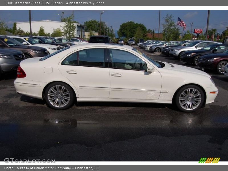 Alabaster White / Stone 2006 Mercedes-Benz E 350 Sedan