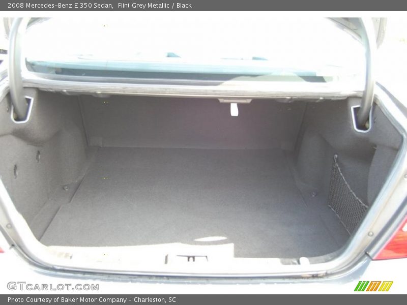 Flint Grey Metallic / Black 2008 Mercedes-Benz E 350 Sedan