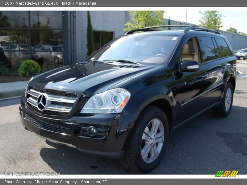 Black / Macadamia 2007 Mercedes-Benz GL 450