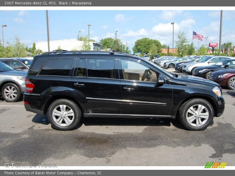 Black / Macadamia 2007 Mercedes-Benz GL 450