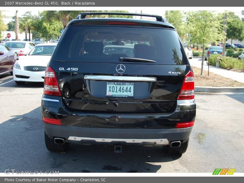 Black / Macadamia 2007 Mercedes-Benz GL 450