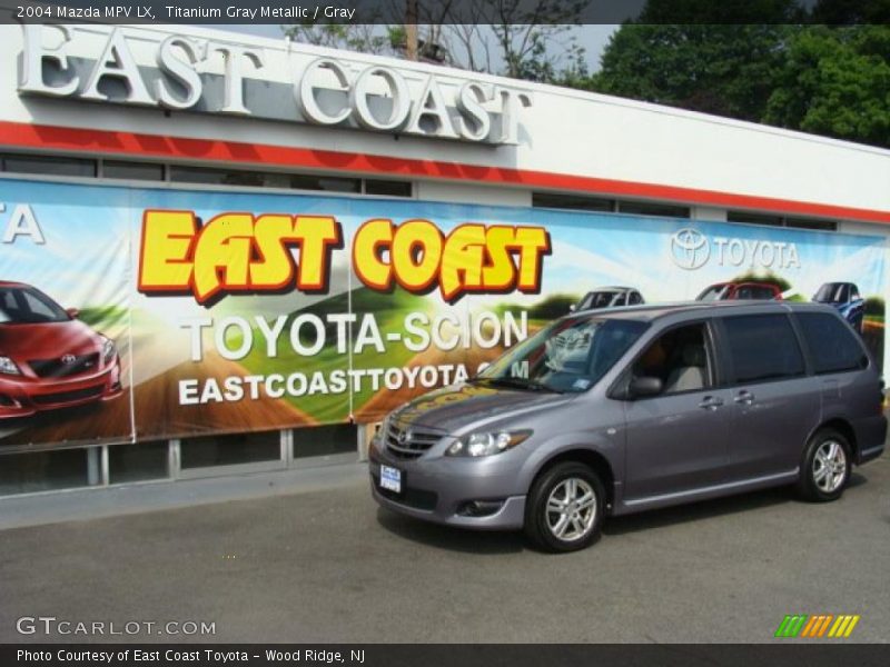 Titanium Gray Metallic / Gray 2004 Mazda MPV LX
