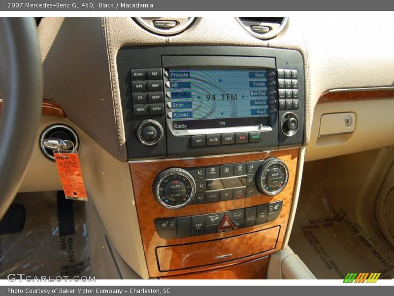 Black / Macadamia 2007 Mercedes-Benz GL 450