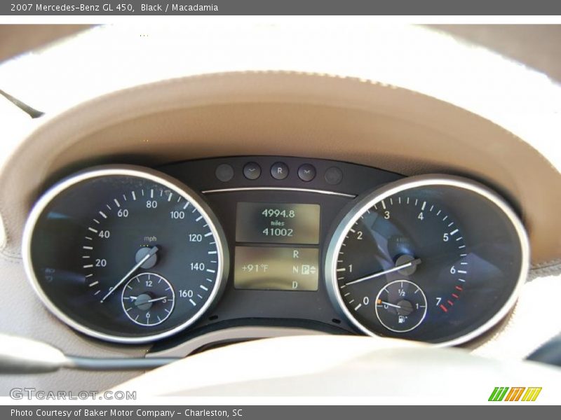 Black / Macadamia 2007 Mercedes-Benz GL 450