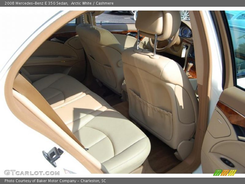 Arctic White / Cashmere 2008 Mercedes-Benz E 350 Sedan