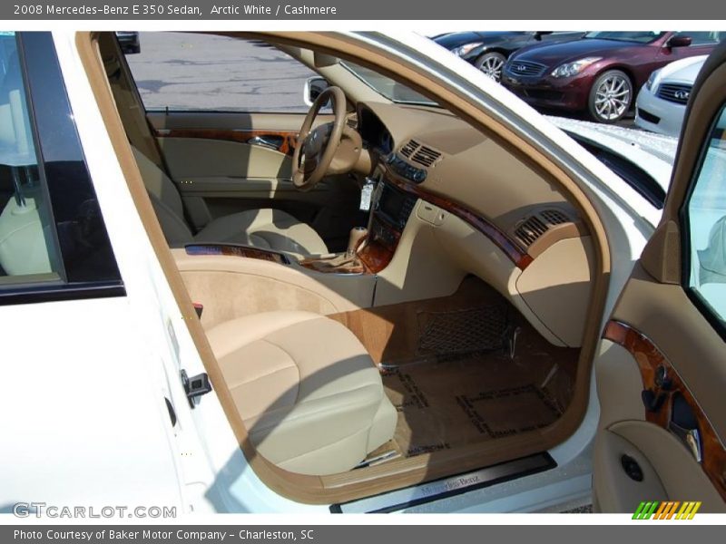 Arctic White / Cashmere 2008 Mercedes-Benz E 350 Sedan