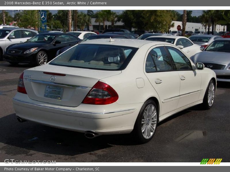Arctic White / Cashmere 2008 Mercedes-Benz E 350 Sedan