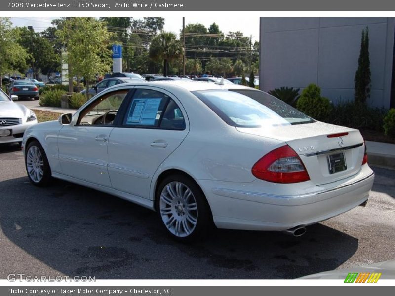 Arctic White / Cashmere 2008 Mercedes-Benz E 350 Sedan