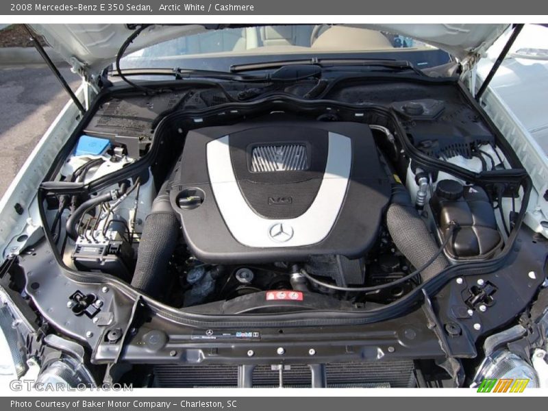 Arctic White / Cashmere 2008 Mercedes-Benz E 350 Sedan