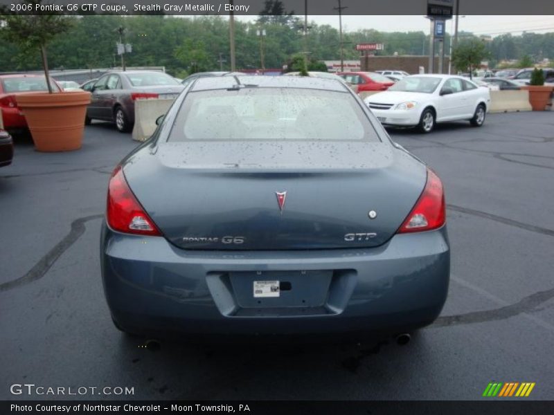 Stealth Gray Metallic / Ebony 2006 Pontiac G6 GTP Coupe