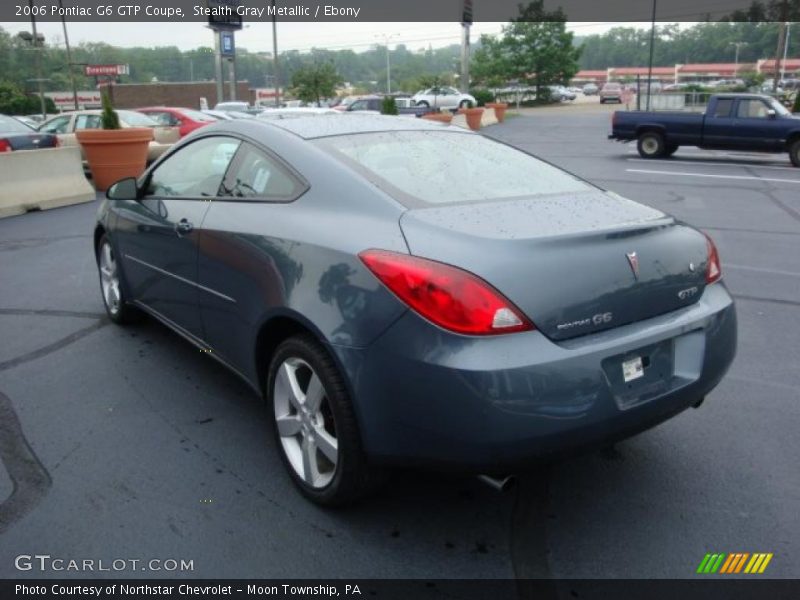 Stealth Gray Metallic / Ebony 2006 Pontiac G6 GTP Coupe