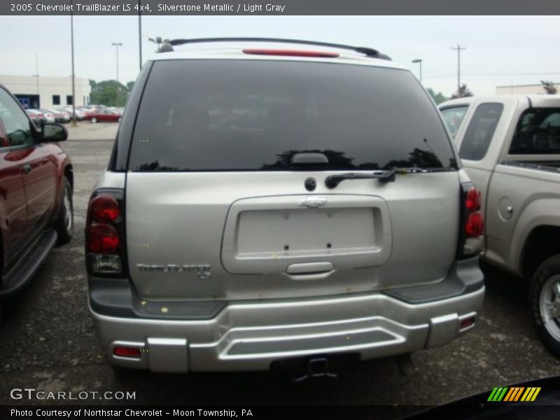 Silverstone Metallic / Light Gray 2005 Chevrolet TrailBlazer LS 4x4