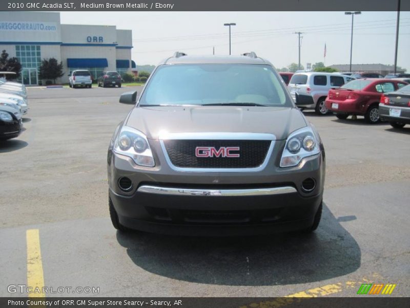 Medium Brown Metallic / Ebony 2010 GMC Acadia SLT