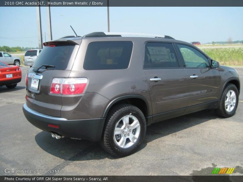 Medium Brown Metallic / Ebony 2010 GMC Acadia SLT