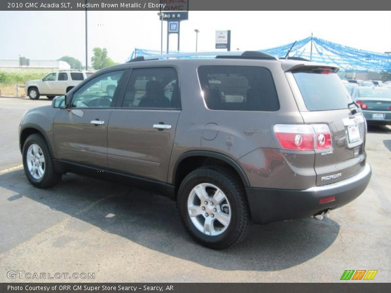 Medium Brown Metallic / Ebony 2010 GMC Acadia SLT