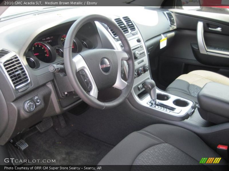 Medium Brown Metallic / Ebony 2010 GMC Acadia SLT