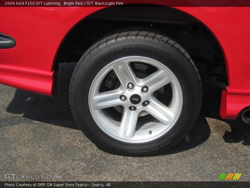 Bright Red / SVT Black/Light Flint 2004 Ford F150 SVT Lightning