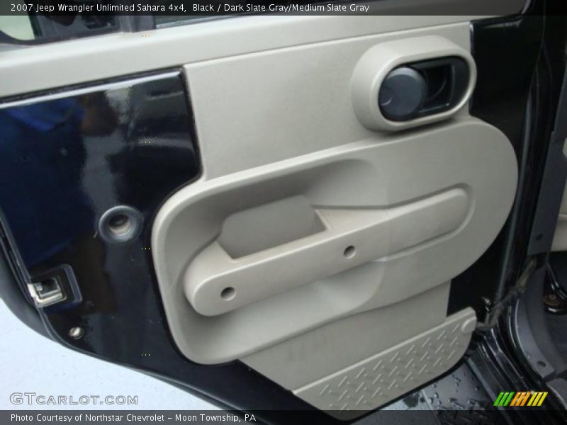 Black / Dark Slate Gray/Medium Slate Gray 2007 Jeep Wrangler Unlimited Sahara 4x4