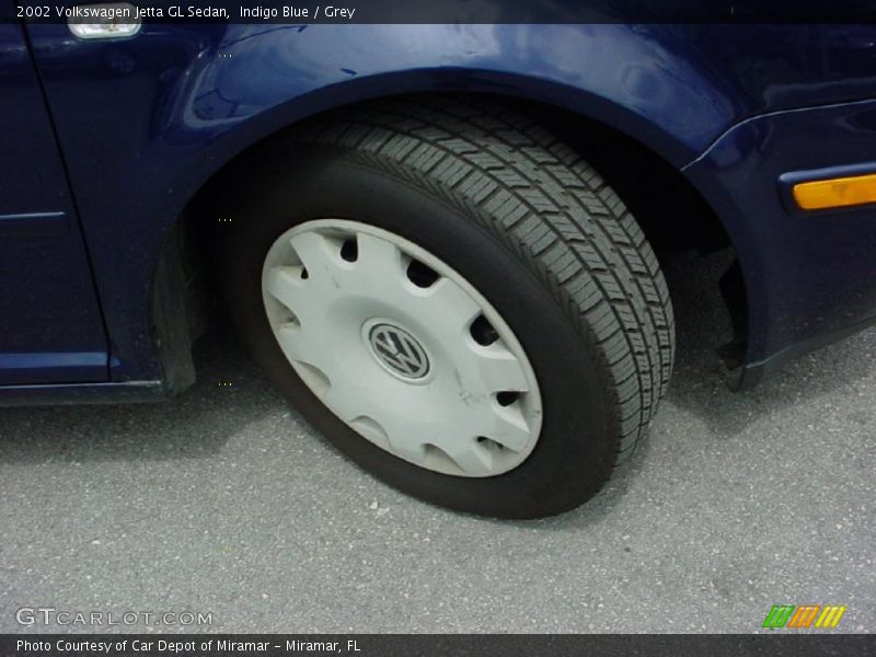 Indigo Blue / Grey 2002 Volkswagen Jetta GL Sedan