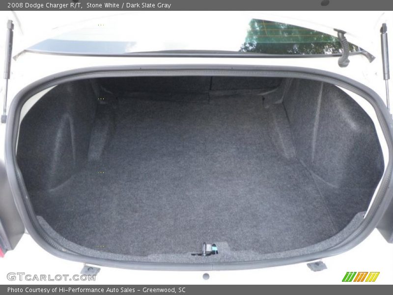 Stone White / Dark Slate Gray 2008 Dodge Charger R/T