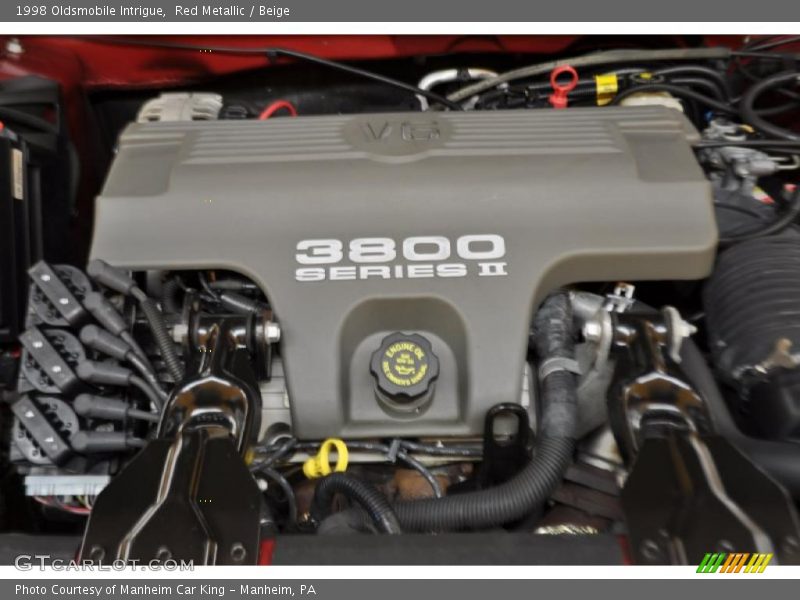 Red Metallic / Beige 1998 Oldsmobile Intrigue