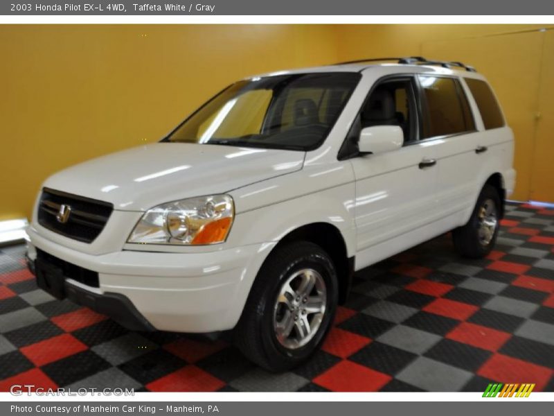 Taffeta White / Gray 2003 Honda Pilot EX-L 4WD