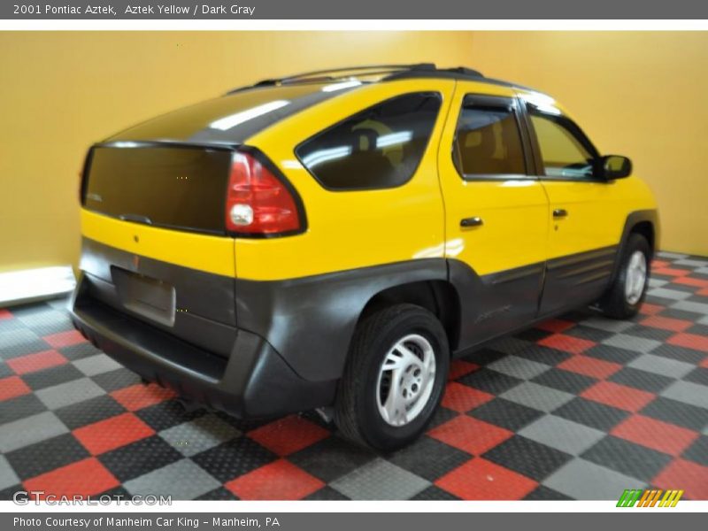 Aztek Yellow / Dark Gray 2001 Pontiac Aztek