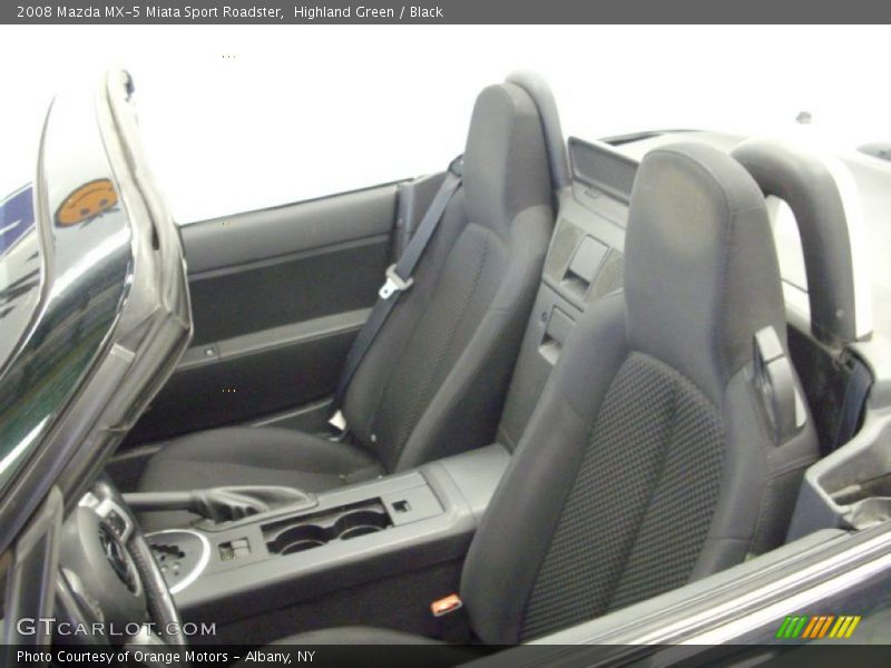 Highland Green / Black 2008 Mazda MX-5 Miata Sport Roadster